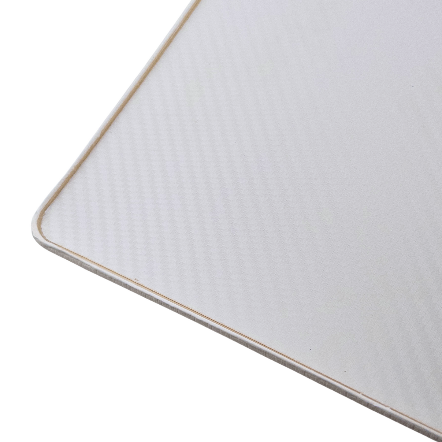 CarbonLeather White MacBook Cover - Top & Bottom Case (SPECIAL EDT.)