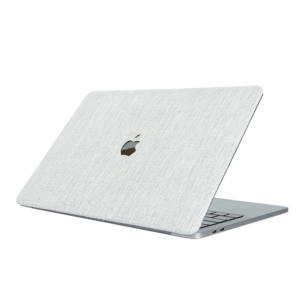 Beyaz Macbook Kılıfı - Ön & Arka Kapak