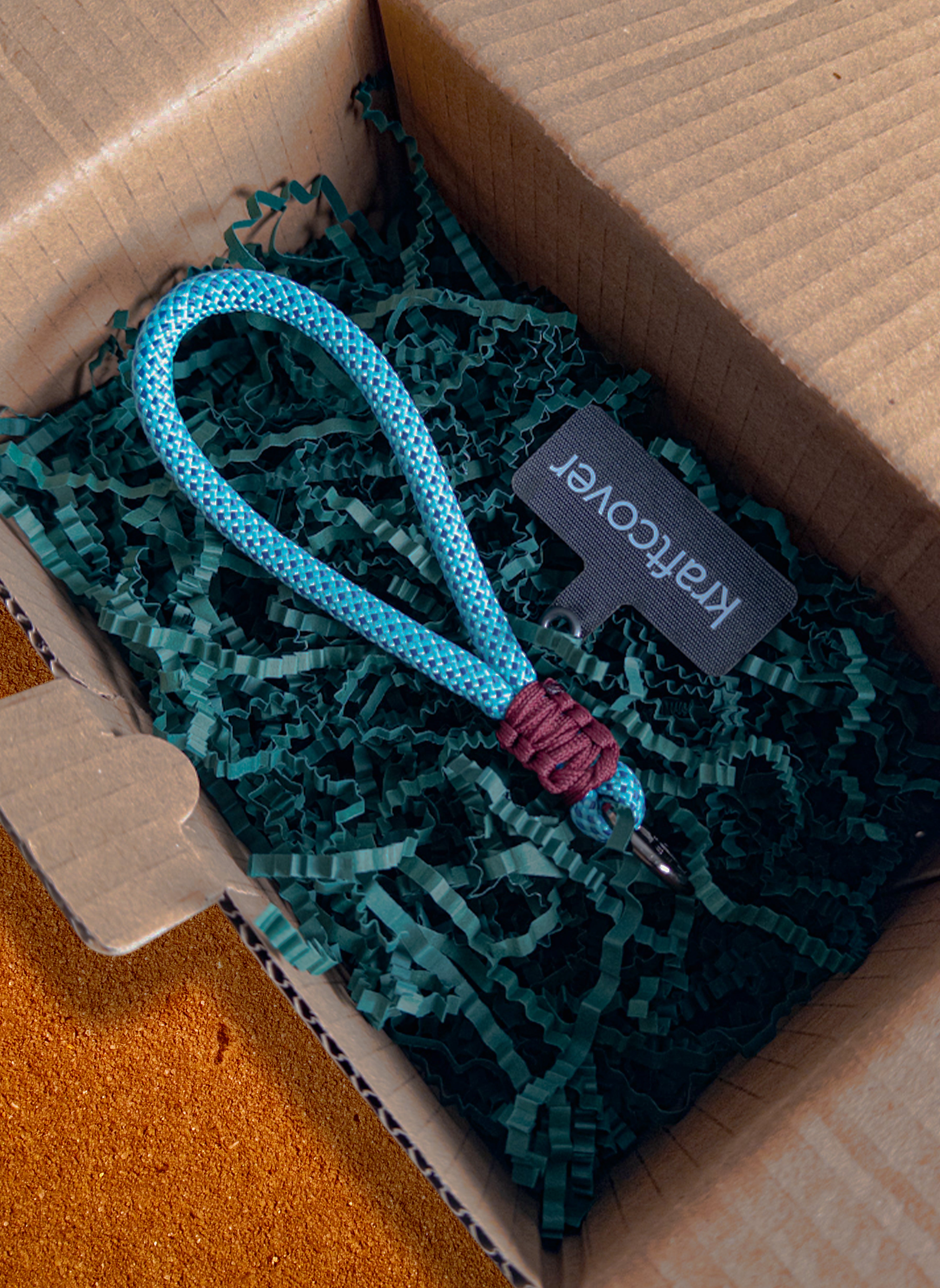 Everyday Rope Keyring (Soğuk Mavi)