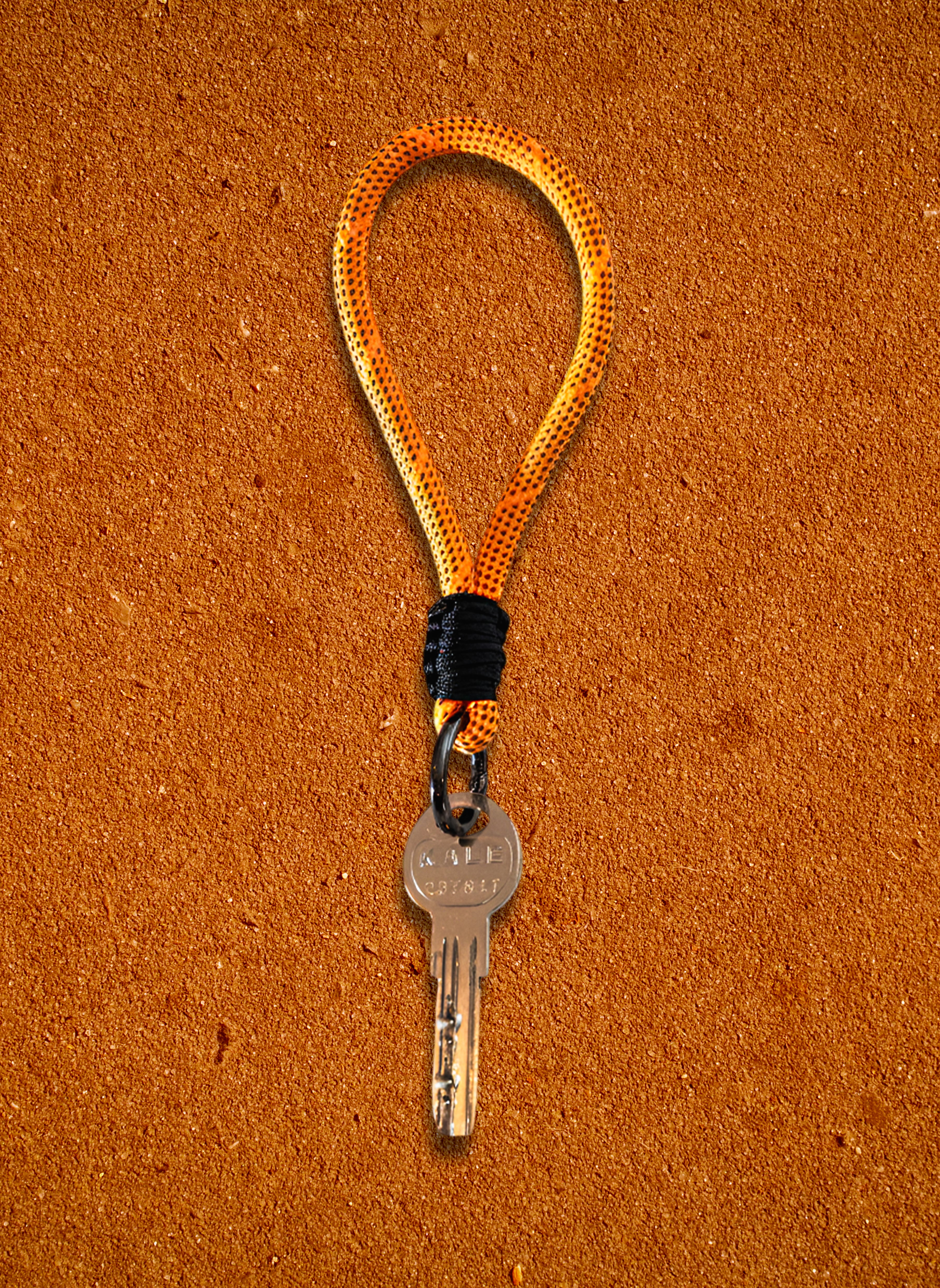 Everyday Rope Keyring (Yanık Turuncu)