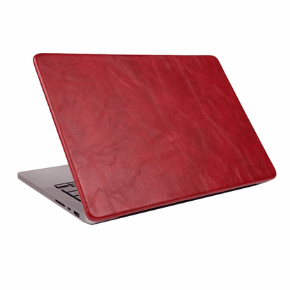 Vin Red MacBook Cover - Top & Bottom Case