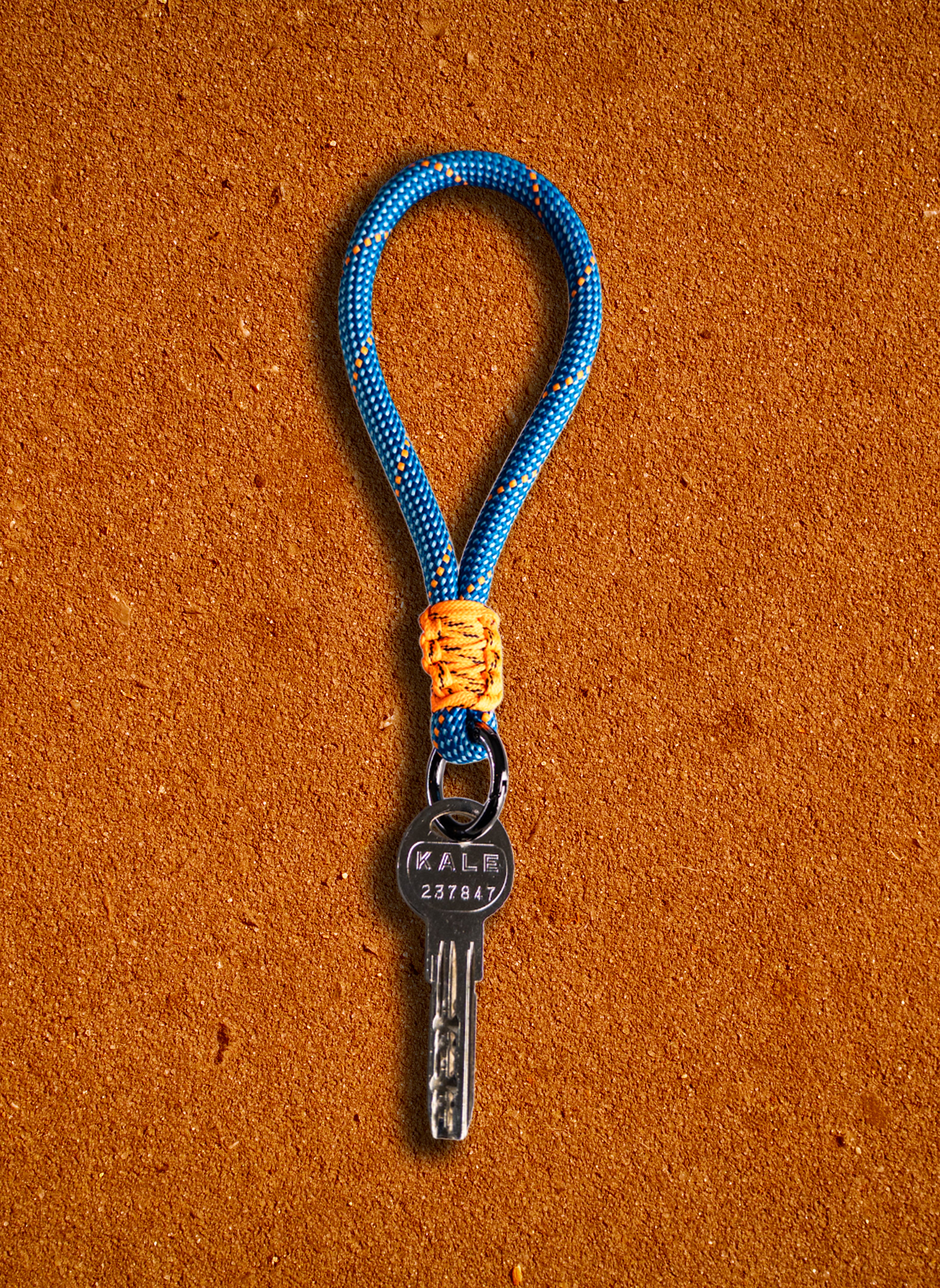 Everyday Rope Keyring (Derin Mavi)