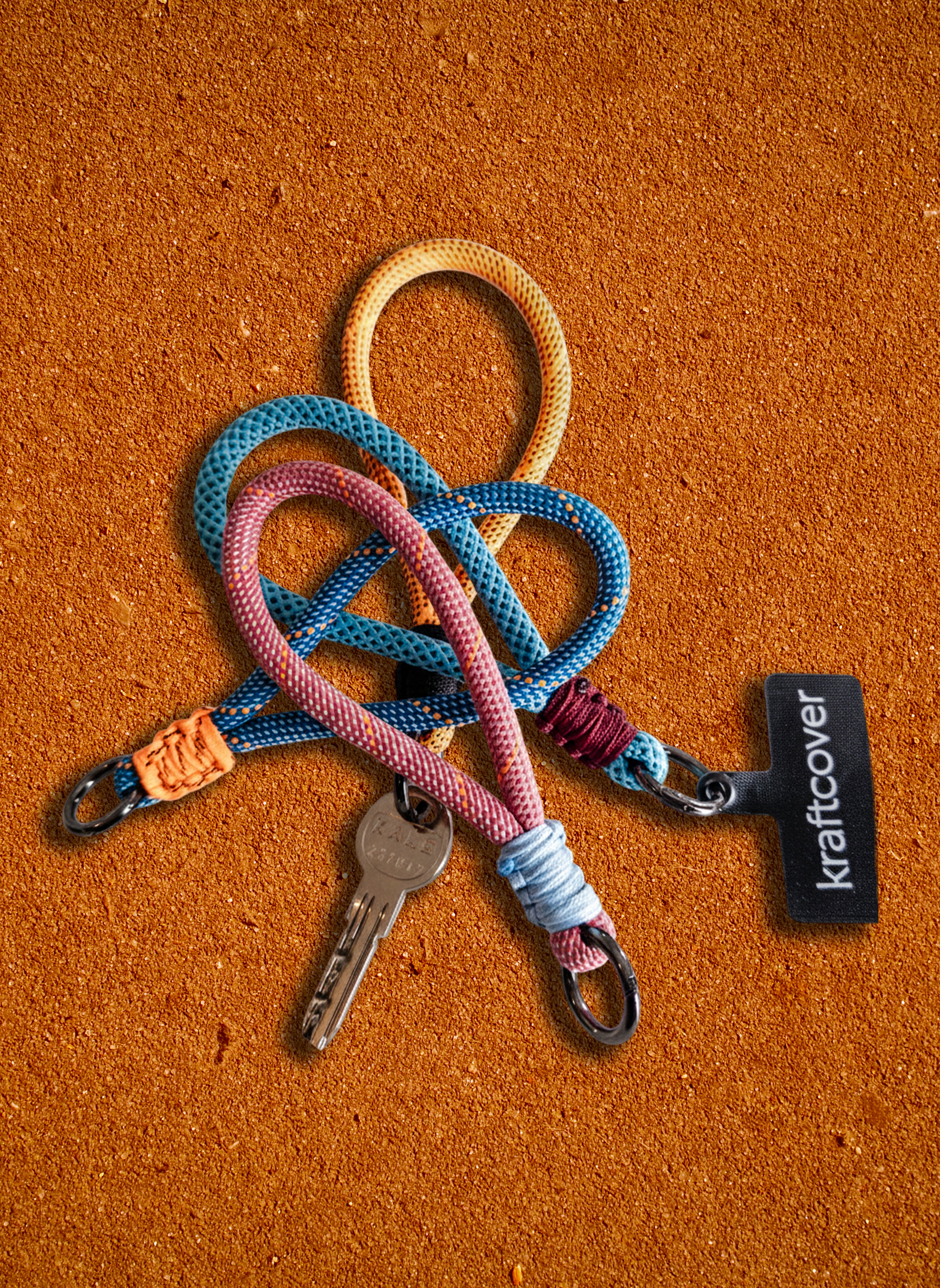 Everyday Rope Keyring (Soğuk Mavi)