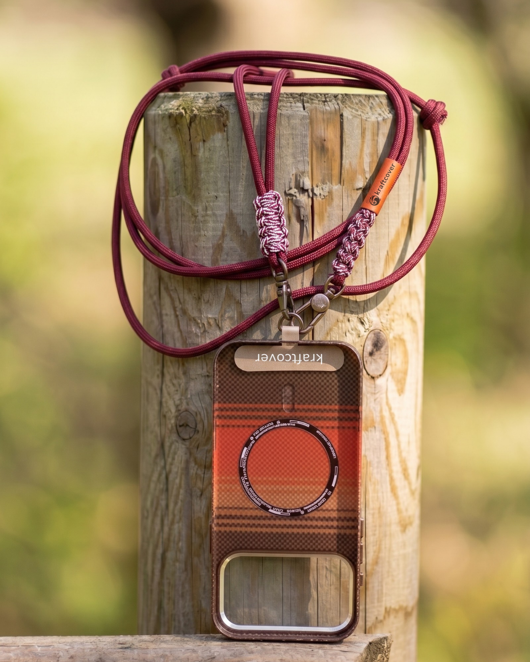 Nomad Line Only Paracord Edition / Çanta & Telefon Askısı (Cherry)