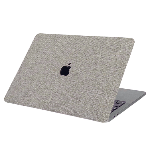 Pewter Gri Macbook Kılıfı - Ön & Arka Kapak