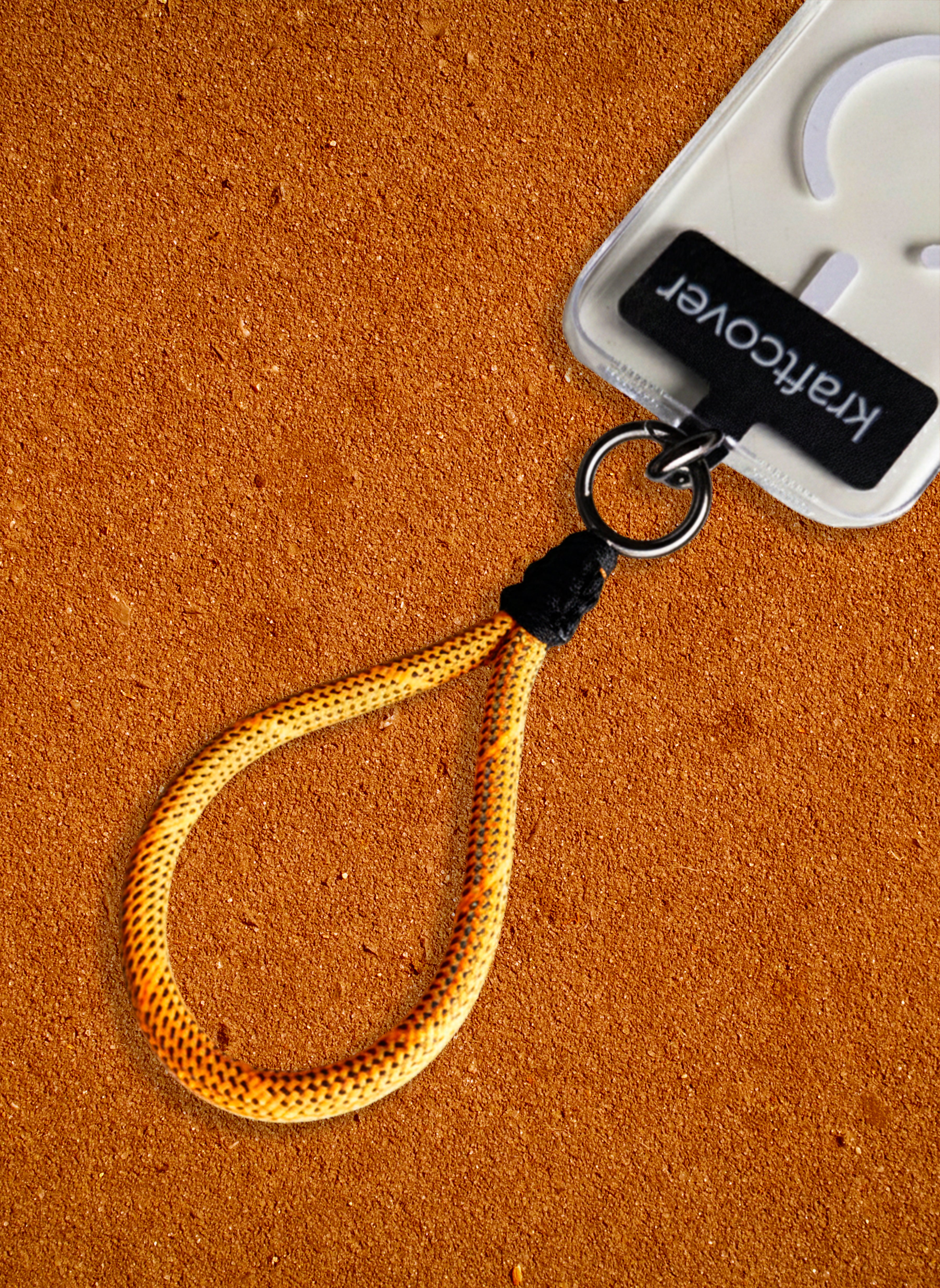 Everyday Rope Keyring (Yanık Turuncu)